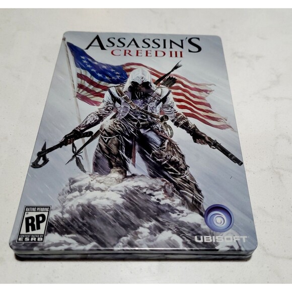 Assassin's Creed III Steelbook PS3 PlayStation 3 Tested Collectors CIB EUC - Picture 4 of 7